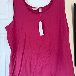 Pink Sleeveless Top